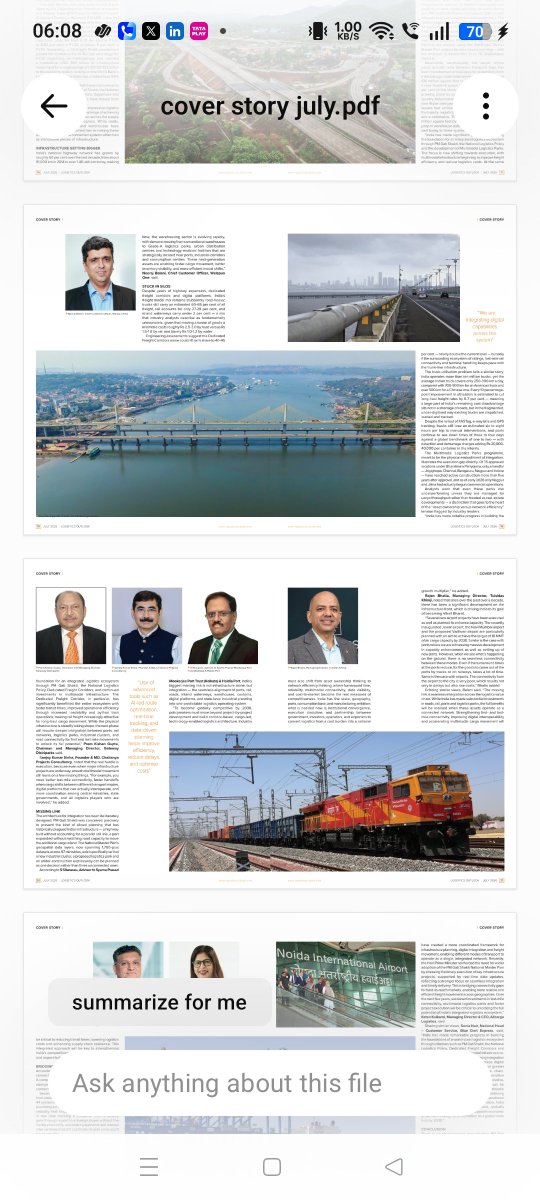 ssittarasu's tweet photo. The future is port-led: in an AI-driven world, competitiveness will be won by speed, scale &amp; seamless logistics.
India excels on many economic barometers, major ports can excel  global port; time bound CRM IS OUR next BIG competitive advantage. #Ports #Logistics #AI #IndiaGrowth https://t.co/lweQ3DkVhg