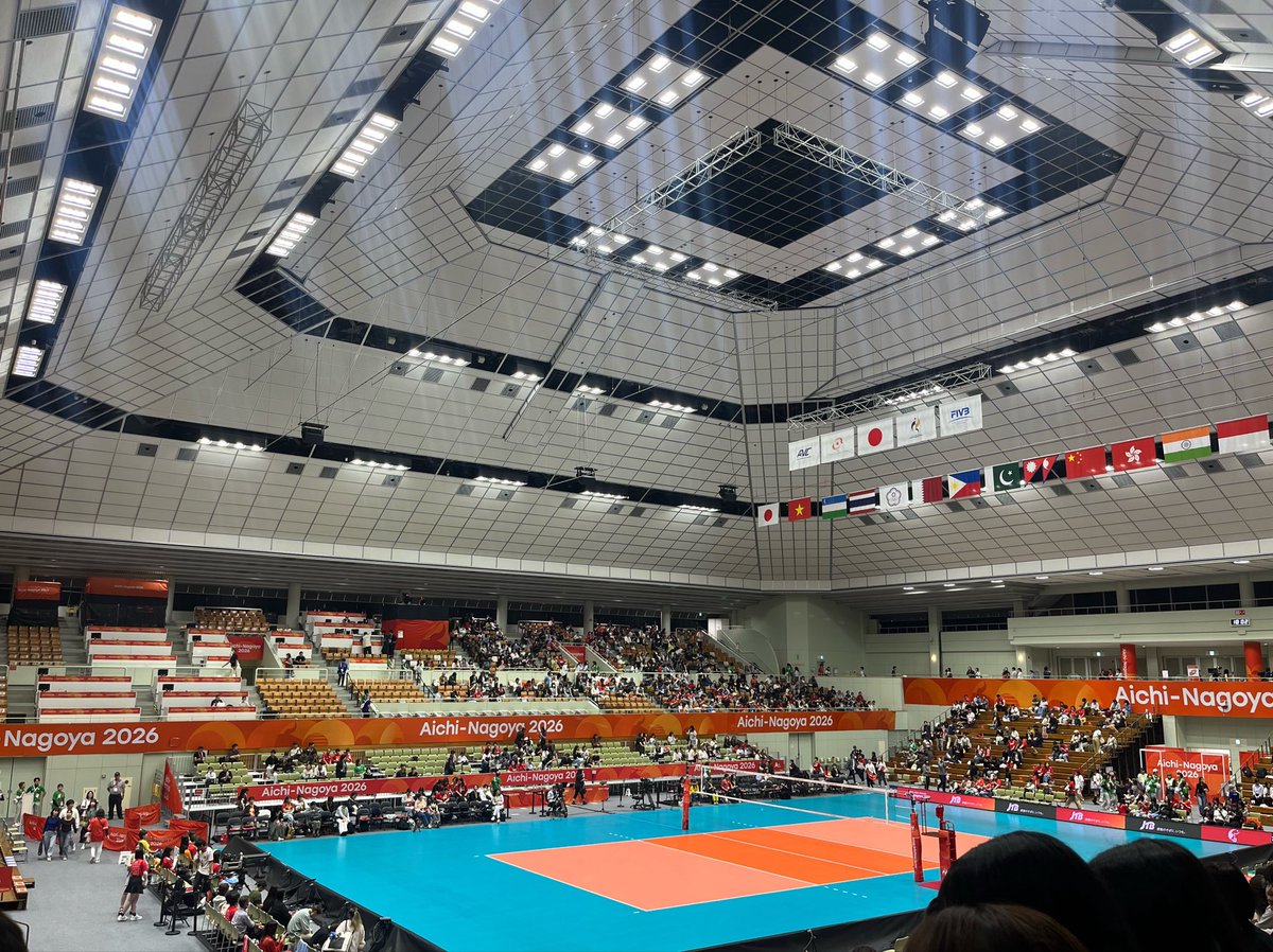 yuk_bknb's tweet photo. 本日🏐息子と( ¨̮ )❕
#アジア大会男子バレー決勝 https://t.co/WWQmlbQUbd