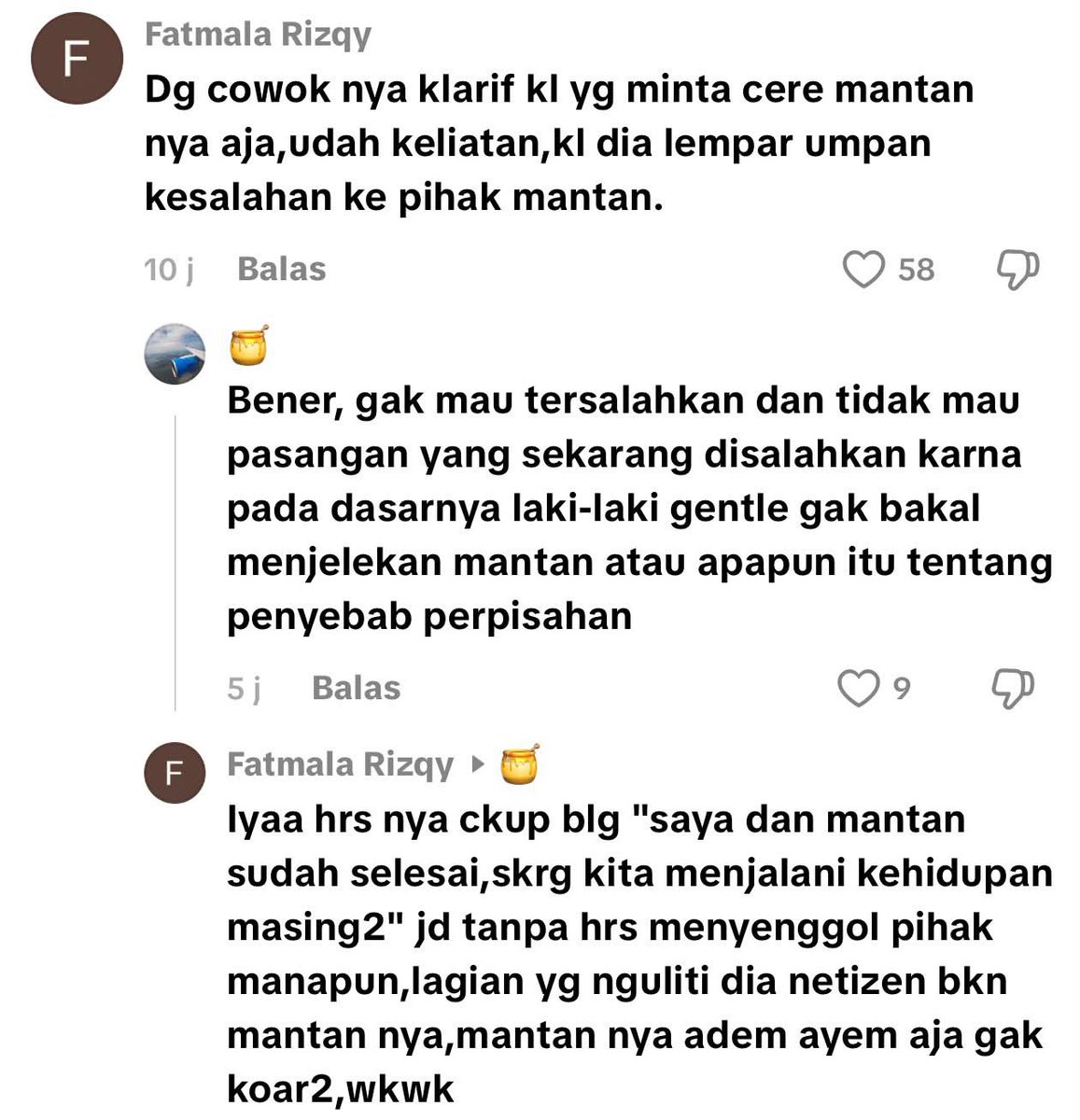 amourphelia's tweet photo. Si Nino klarifikasi bilang "Gua sama mantan itu pisah atas permintaan dia dluan"

Lah ya jelas dia yang minta duluan, dengan perasaan perasaan yang kaya gini siapa coba yang betah? Ngerasa lonely padahal masih sama, ngerasa unworthy terus terusan, hubungan cuma digantungin aja gak di putusin biar gak disalahin orang orang, diajak ngobrol seriuspun malah dihindarin. 

Dan sekarang malah kaya playing victim seakan akan dia yang ditinggalin???🤧🤔