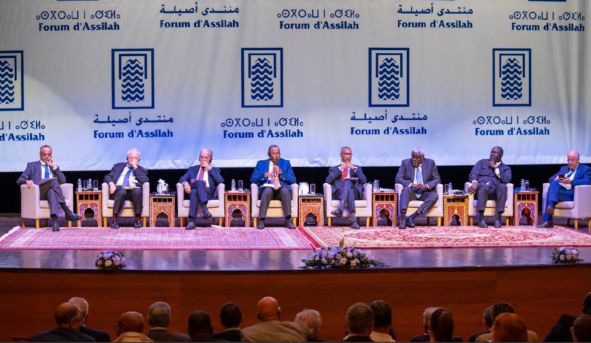 KSAembassyMA's tweet photo. شارك سعادة السفير الدكتور ســامي بن عبدالله الصالح @SAMIOALSALEH يوم الجمعة 2026/10/2م بمدينة أصيلة، في حفل افتتاح موسم أصيلة الثقافي الدولي السابع والأربعين وذلك بدعوة من الأمين العام لمؤسسة منتدى أصيلة، وقد حضر سعادته كذلك الجلسة الأولى من الندوة الافتتاحية للمنتدى. 
حضر هذا الحفل عدد من الوزراء وكبار المسؤولين وممثلي السلك الدبلوماسي والمنظمات الدولية والإقليمية المعتمدة لدى المملكة المغربية.