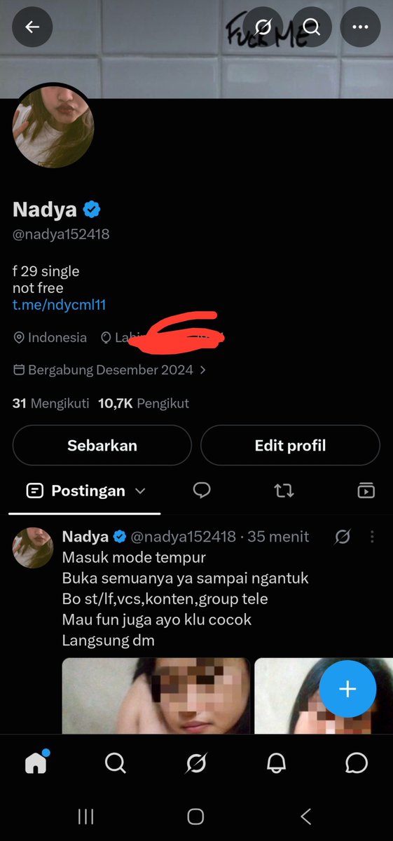 nadyabru15's tweet photo. Akun utama 
Akun ke2
Semuanya kena begal x sementara disni dulu ya https://t.co/Jr3Q1JBRd4