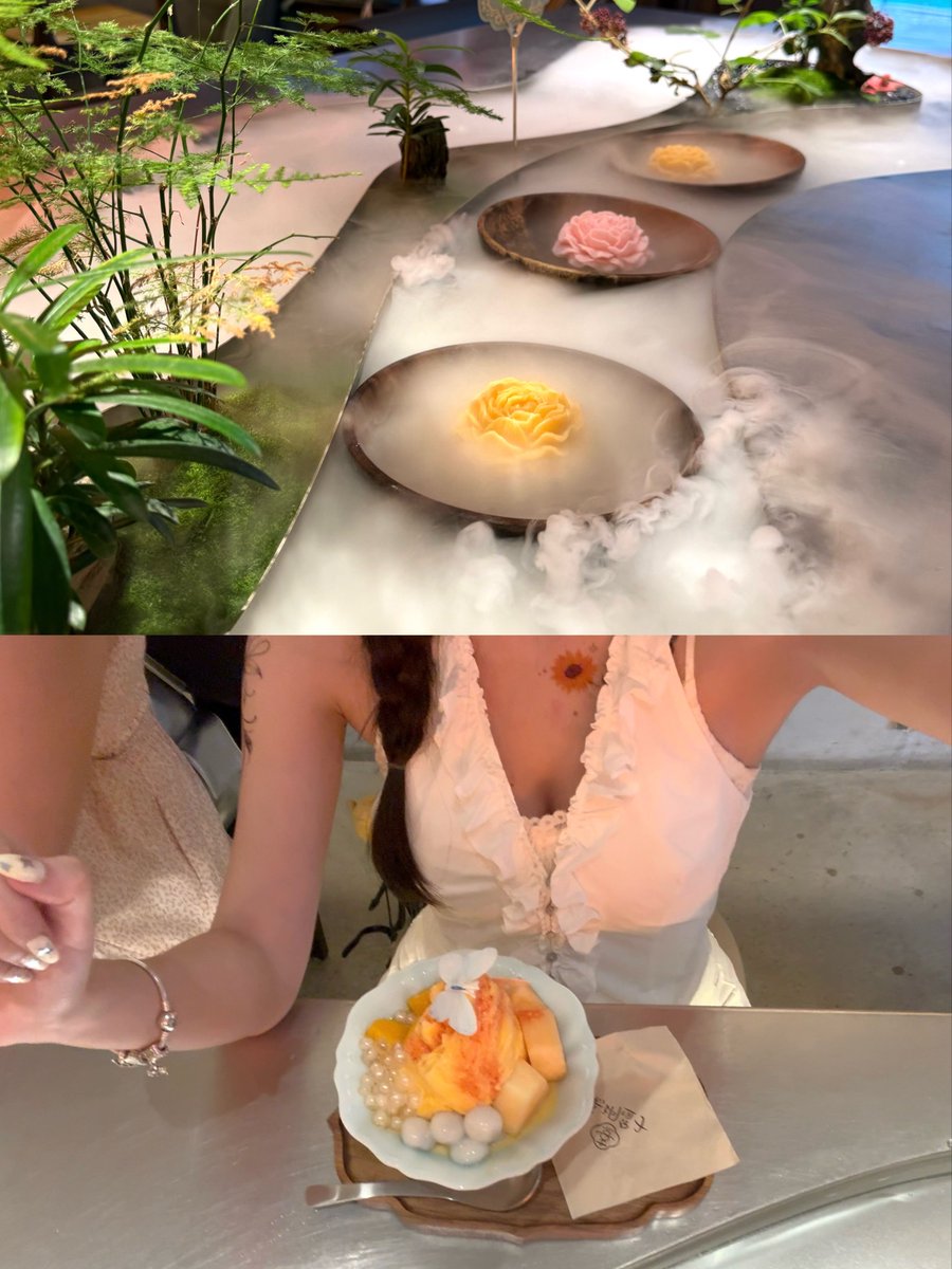 ___lilyvalley's tweet photo. 中国カフェの映えに対する本気度ってほんとレベチじゃない⁉️ここは重慶の熹玥盒子です♡ https://t.co/aiZEwcuYOf