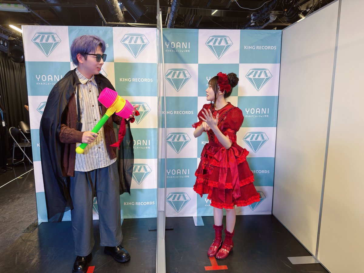 Vfx_Meguri's tweet photo. 今日から正式にブラックみるてん軍団に入団しました🫡

@honda_miyuki_ 

#聞いて聞いておみるちゃん
#本田珠由記 
#ノイミー個別撮影会 https://t.co/U7lFvLpqC8