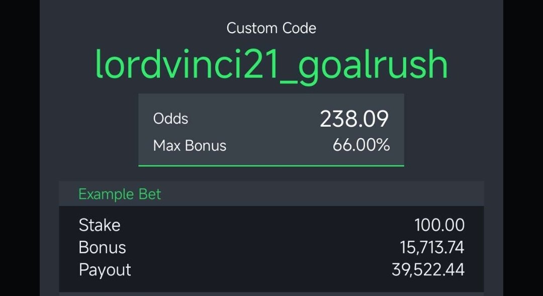 lordvinci_'s tweet photo. Goal Rush 

lordvinci21_goalrush https://t.co/T393j3bNh2