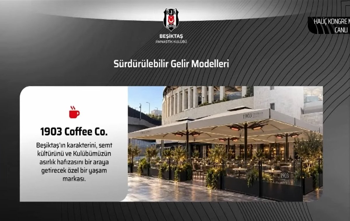Bogazin_kartal's tweet photo. Beşiktaş, sürdürülebilir gelir modelleri projesinde Tüpraş Stadyumu'nun tam altına "1903 Coffee Co." markalı kafe açılacağını duyurdu. https://t.co/aZ76k9jdnA
