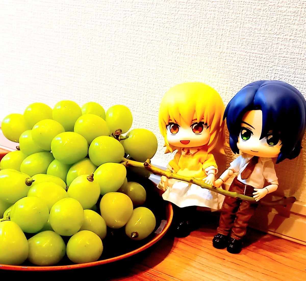 blankm6241's tweet photo. https://t.co/O5F5JoWlm4
一緒に暮らしてみませんか？
更新しています。木曜日まで連続で行く予定です。
お時間よろしければ是非！
お友達に頂いたアスラン、姫様カラーの素敵なシャインマスカットさんとv https://t.co/KqthIuChMF