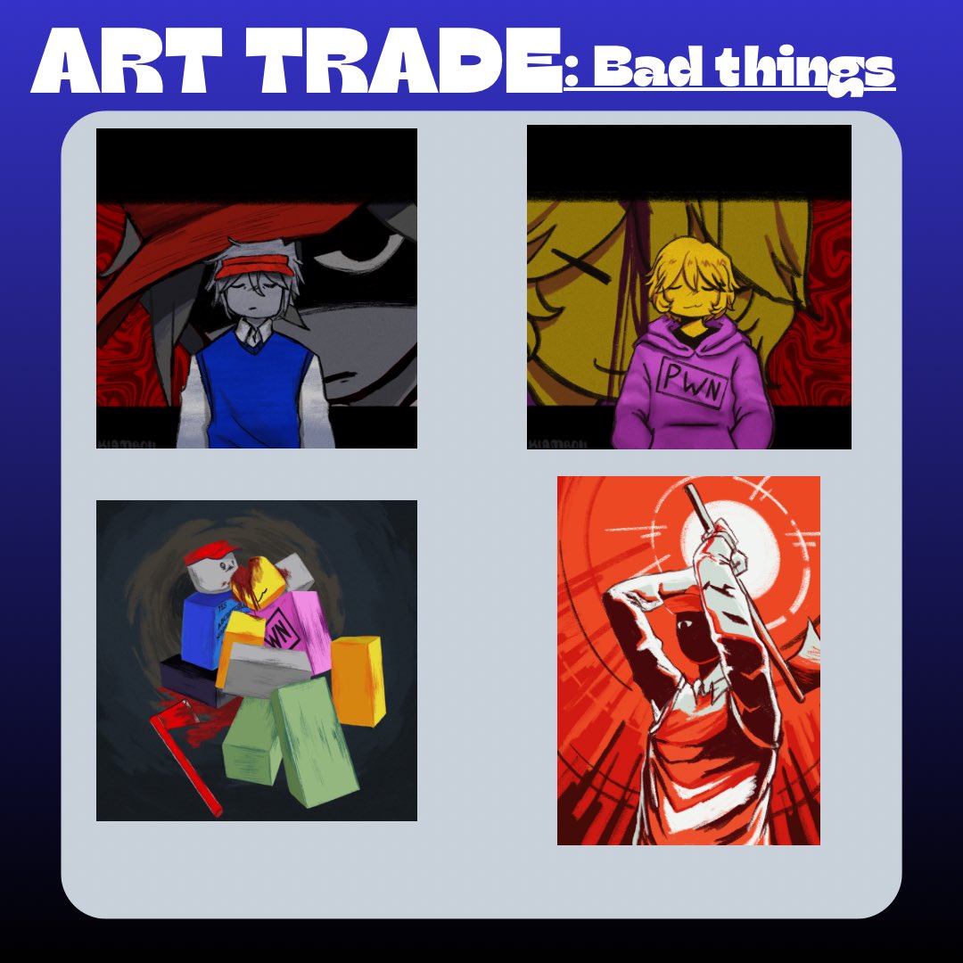 kiamboii's tweet photo. This is the updated and final list for my art trade for cf 23 :D https://t.co/Sz6SMQWRHJ