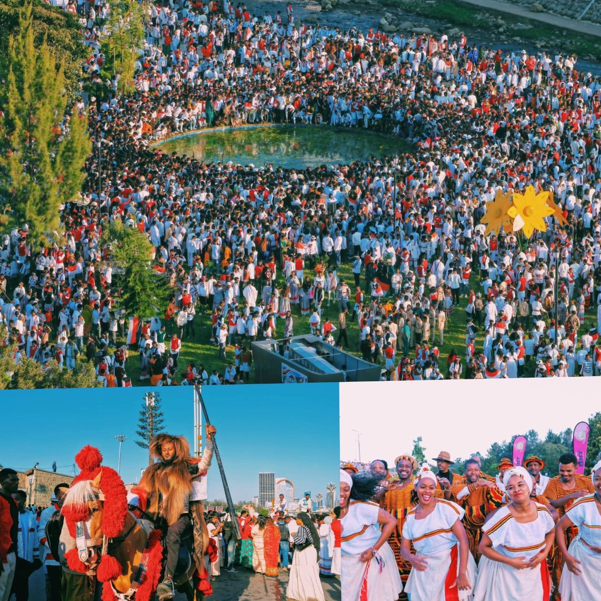 AdanechAbiebie's tweet photo. This year’s #HoraFinfinneIrreecha Festival concluded peacefully and joyfully, celebrating our rich cultural heritage, traditions, and shared values.

On behalf of myself and the #AddisAbaba City Administration, I extend my sincere appreciation to the people of Addis Ababa for their warmth and Ethiopian hospitality, and to the Abba Gadas, Haadha Siinqees, Fooles, security personnel, leaders, and partners whose contributions made the celebration meaningful and successful.

May God bless #Ethiopia and its people.
