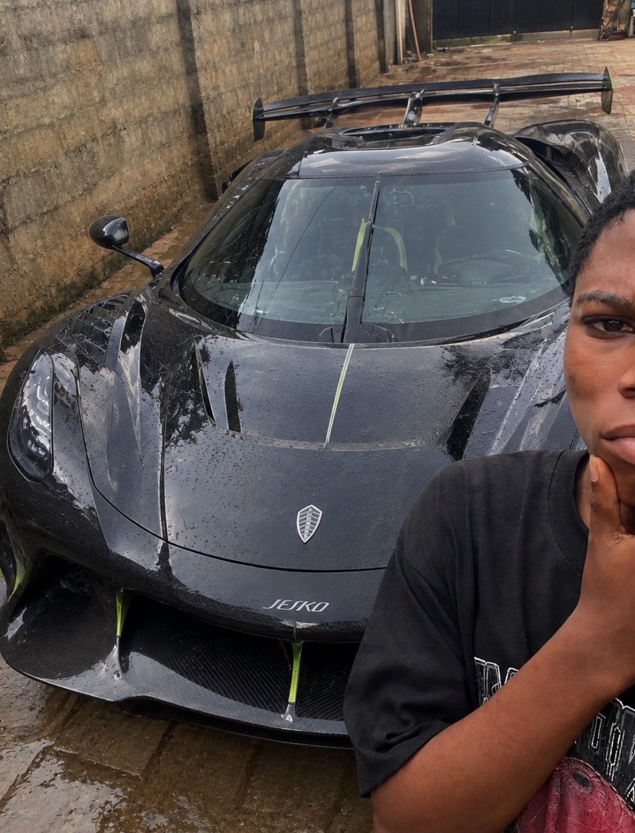 raheemotic's tweet photo. I just bought my Koenigsegg Jesko—the first one in Nigeria. 🥹❤️ https://t.co/D3fDvn67xw