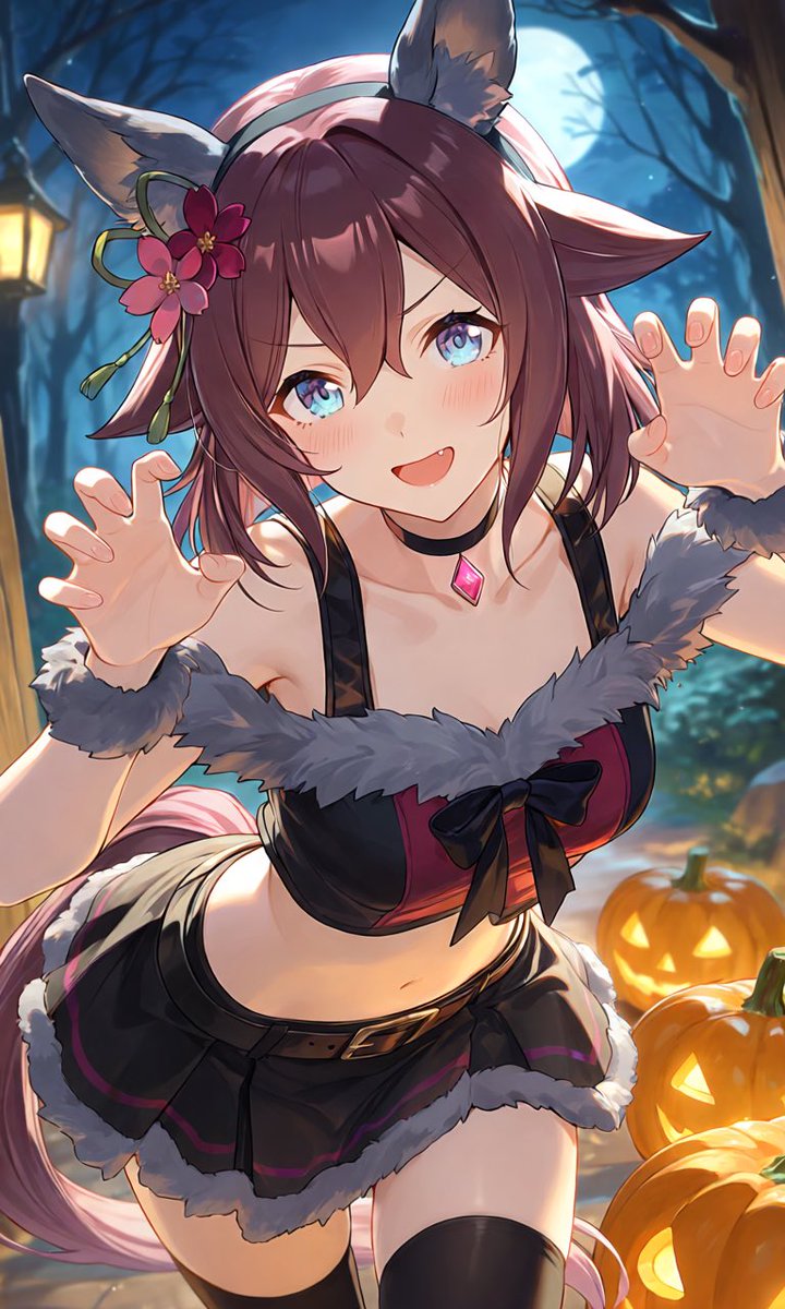 AK47_AIchan's tweet photo. サクラチヨノオー｜Sakura Chiyono O
ハロウィン
狼娘ฅ( •ω• ฅ)ｶﾞｵ-♡

#ウマ娘 #サクラチヨノオー https://t.co/bKR87fsGNM