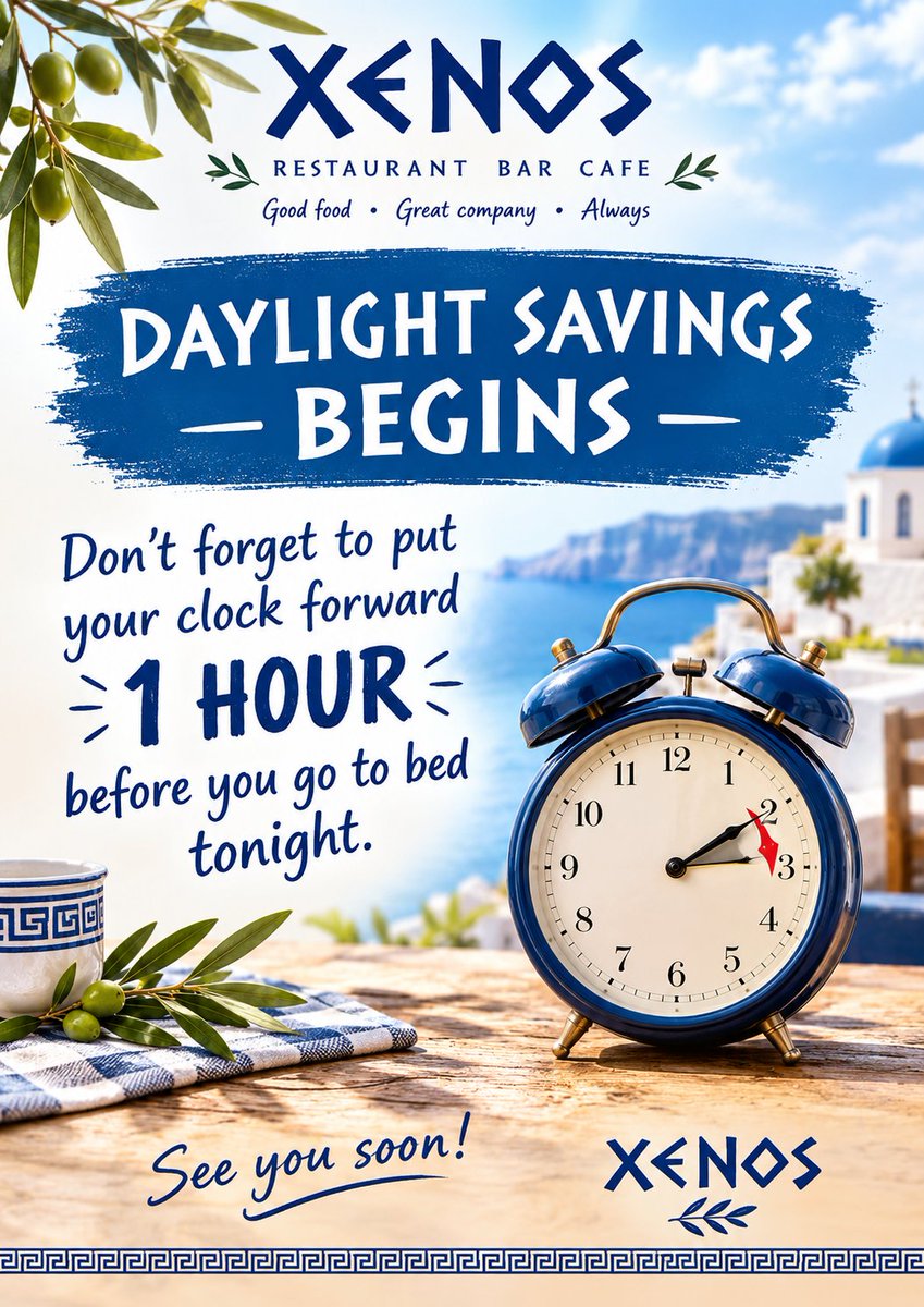 TimXenos's tweet photo. #daylightsavings #xenos #sydneyeats https://t.co/mOOBY33RBA