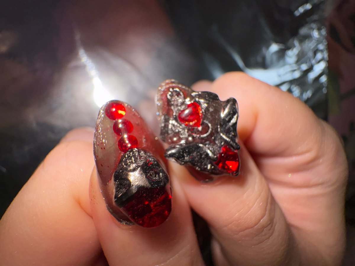 nen_nail's tweet photo. 🔴🔴🔴𝑰𝒏𝒔𝒑𝒊𝒓𝒂𝒕𝒊𝒐𝒏🔴🔴🔴

꧁  ꧂ご予約受付中꧁  ꧂
https://t.co/PC1Fs9u0yL

担当:ちねん

 #念ネイル https://t.co/olTD34FAWW