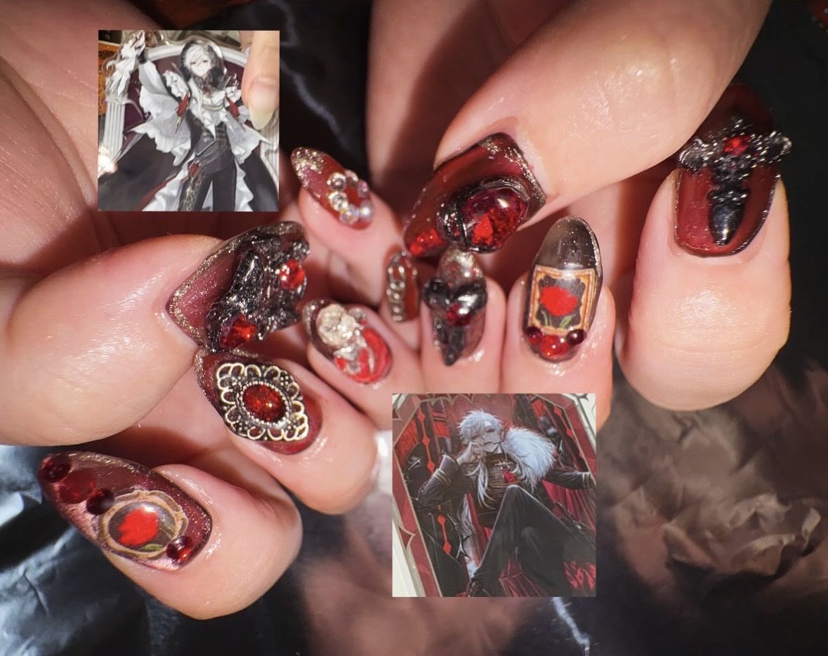 nen_nail's tweet photo. 🔴🔴🔴𝑰𝒏𝒔𝒑𝒊𝒓𝒂𝒕𝒊𝒐𝒏🔴🔴🔴

꧁  ꧂ご予約受付中꧁  ꧂
https://t.co/PC1Fs9u0yL

担当:ちねん

 #念ネイル https://t.co/olTD34FAWW