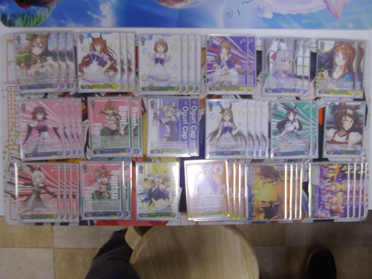 Cardbox_tatsuno's tweet photo. 本日16時より開催しましたヴァイスショップ大会は7名様にご参加いただきました。優勝は「ウマ娘プリティダービー」デッキでご参加のりつ様でした。「精進します。」とコメントいただきました。ありがとうございます。 https://t.co/GF0U0w4CpQ