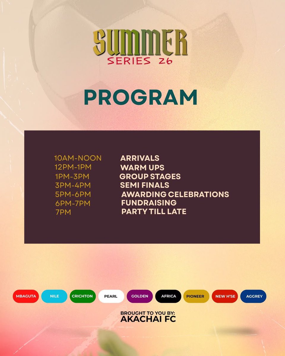 NLLNews's tweet photo. Today, Last season youngest team in NLL and winners of the Social Media Award @akachai18_24 are hosting their first edition of Summer series.
All this is happening at Fast Sports Fusion.
Come through and support them.
#NLLNews #NLLTransfers https://t.co/4BC3oYk6l3