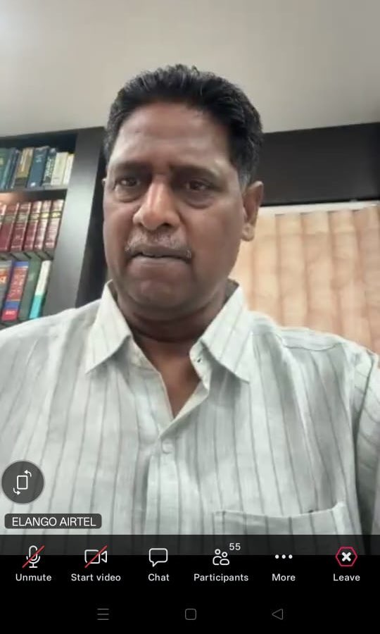 OfficeOfTRBR's tweet photo. தாராபுரம் இடைத்தேர்தல்  பணிகள் தொடர்பாக திமுக தகவல் தொழில்நுட்ப அணி செயலாளர் முனைவர் @TRBRajaa அவர்கள் தலைமையில் தாராபுரம் நகர கழக அலுவலகத்தில் கழக சட்டத்துறை செயலாளர் மூத்த வழக்கறிஞர் @nrelango_dmk அவர்கள் காணொள��� வாயிலாக ஆய்வுக் கூட்டத்தில் கலந்து கொண்டு விரிவான ஆலோசனைகளை வழங்கினார். 

இக்கூட்டத்தில் தகவல் தொழில்நுட்ப அணியின் துணைச் செயலாளர்கள் திரு.@BkesavanOfcl,திரு.@MaduraiSBala ,திரு.@Sridharpm3,மண்டல பொறுப்பாளர் திரு.@AKArunTrichy, மாவட்ட, மாவட்டதுணை,தொகுதி,ஒன்றிய,நகர, ஒருங்கிணைப்பாளர்கள் மற்றும் நிர்வாகிகள் நேரடியாகவும், காணொளி வாயிலாகவும் கலந்து கொண்டனர்.