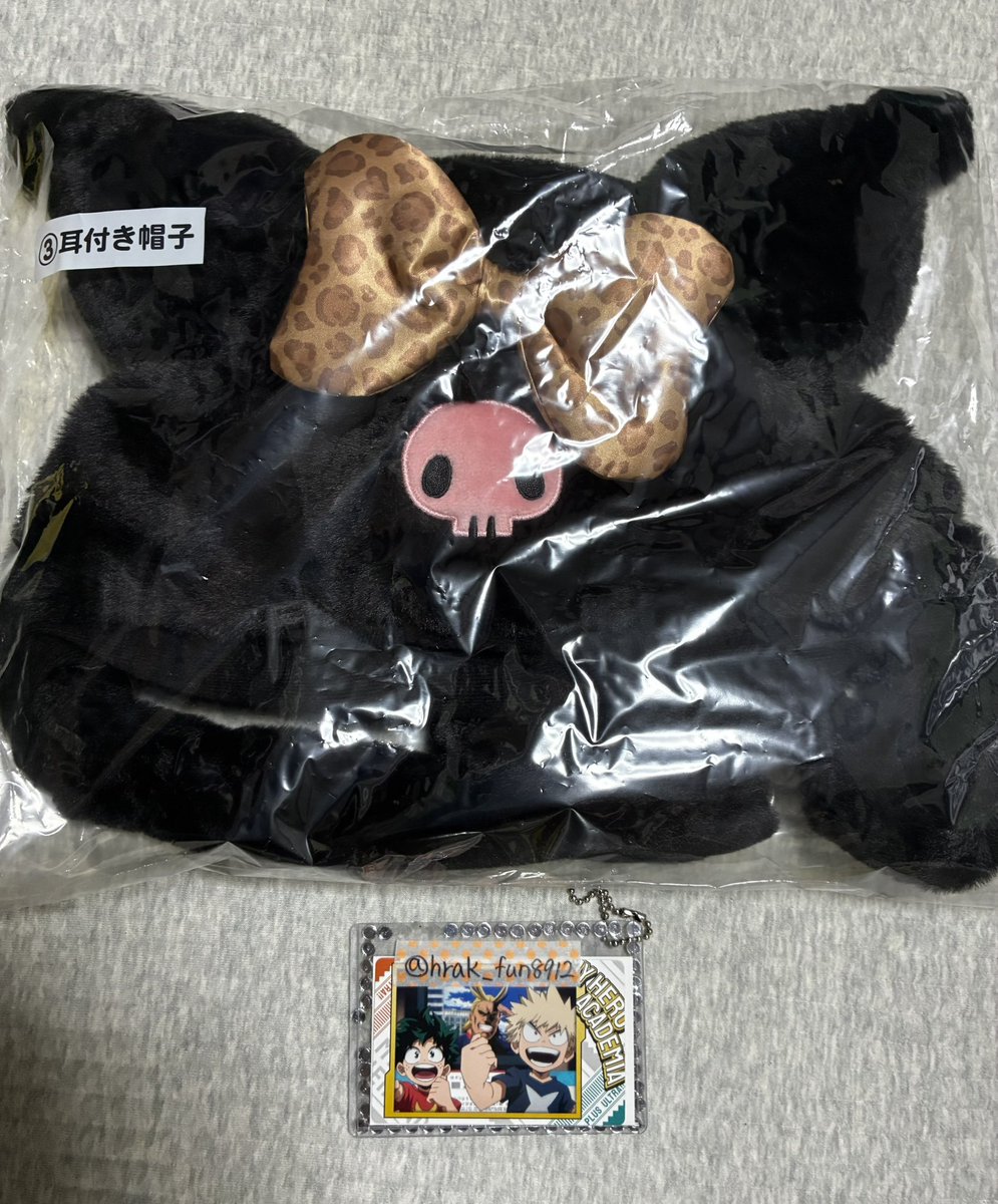 hrak_fun8912's tweet photo. 【交換】サンリオ クロミ 当たりくじ

【譲】③耳付き帽子

【求】帽子以外何でも可

都内手渡し＞＞＞郵送

検索からもお気軽にお声掛けください。 https://t.co/V0HpSZc6Fj