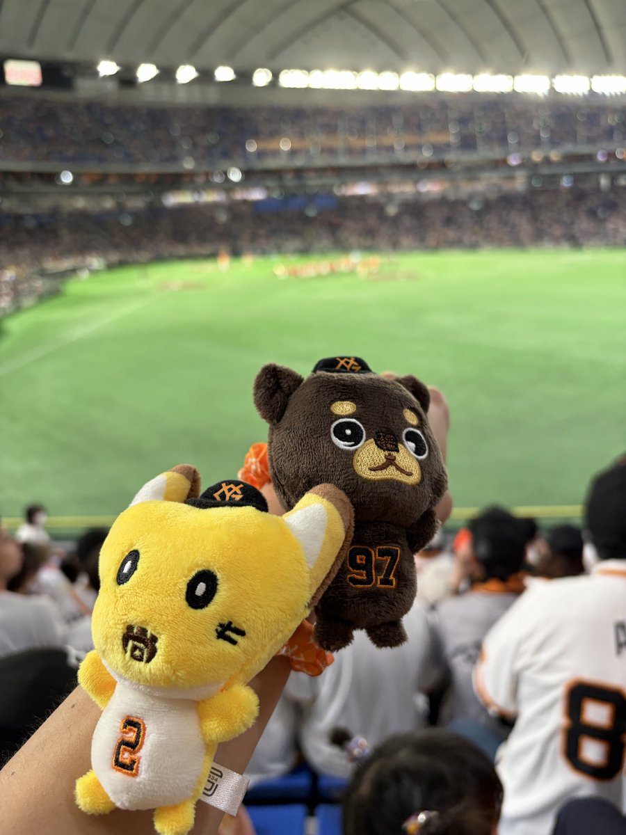 ostyynsu's tweet photo. なおきはると🫶
はると勝ってしもうた！
 #giants https://t.co/GQ9QAJPruX