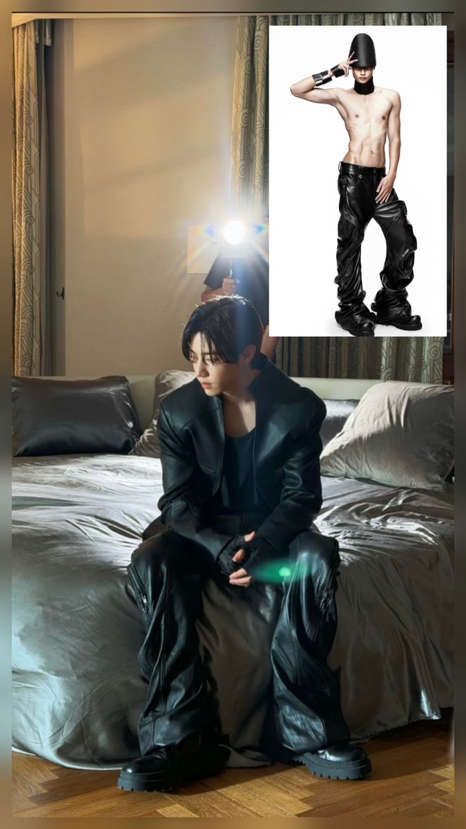 wwmarktuan's tweet photo. LATUI ATELIER shared about Mark wearing their brand for #NIGHTLIGHT MV 🤍

MARK TUAN WEARS LATUI'S ROHHEIT JACKET, NEVERBLAME LEATHER PANTS &amp; SYMPATHY DRUNK JEANS

NIGHTLIGHT BY MARK TUAN FEAT. MILLI 
#NIGHTLIGHT #MarkTuan 
#段宜恩 @marktuan @DNAmngmnt https://t.co/1nVtznk4BP