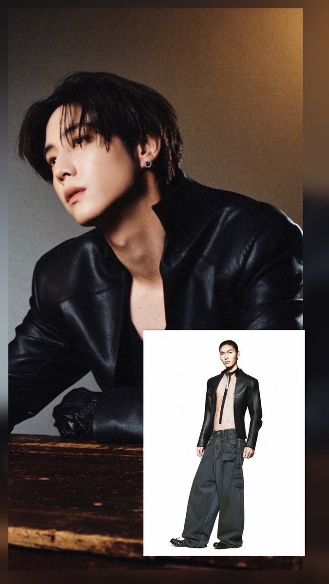 wwmarktuan's tweet photo. LATUI ATELIER shared about Mark wearing their brand for #NIGHTLIGHT MV 🤍

MARK TUAN WEARS LATUI'S ROHHEIT JACKET, NEVERBLAME LEATHER PANTS &amp; SYMPATHY DRUNK JEANS

NIGHTLIGHT BY MARK TUAN FEAT. MILLI 
#NIGHTLIGHT #MarkTuan 
#段宜恩 @marktuan @DNAmngmnt https://t.co/1nVtznk4BP