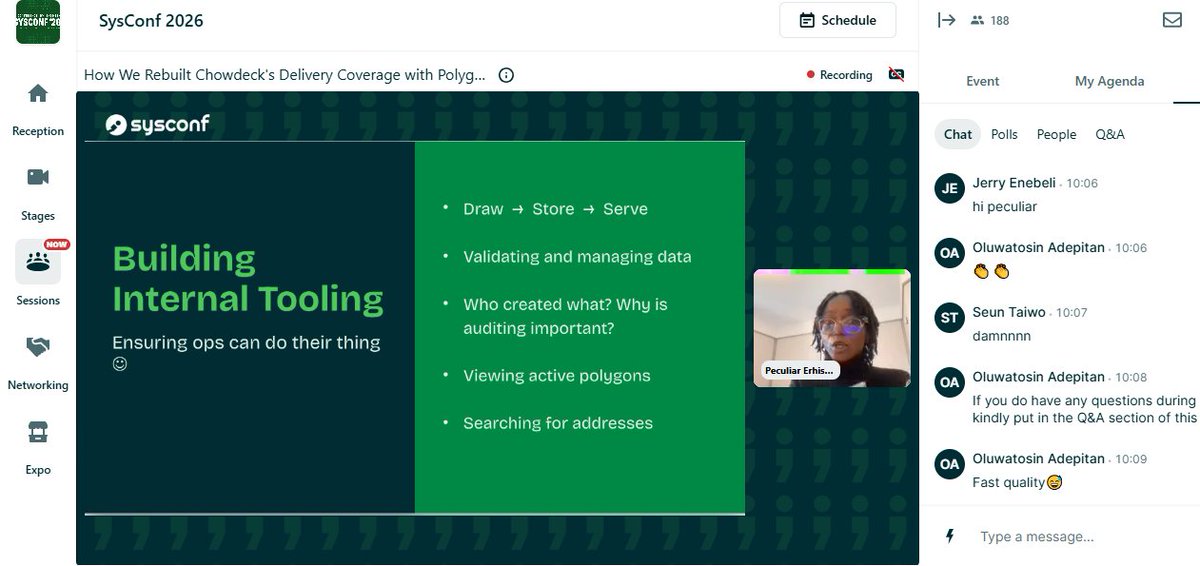 igboonaija3's tweet photo. @peculiarerhis emphasizing that audit trails are compulsory for production-grade software is actually a good point.
If you have paying users, it is extremely important. You have to be thorough. Track and measure everything..Observability is non negationable
#Sysconf2026 https://t.co/2QhIjnvnaF