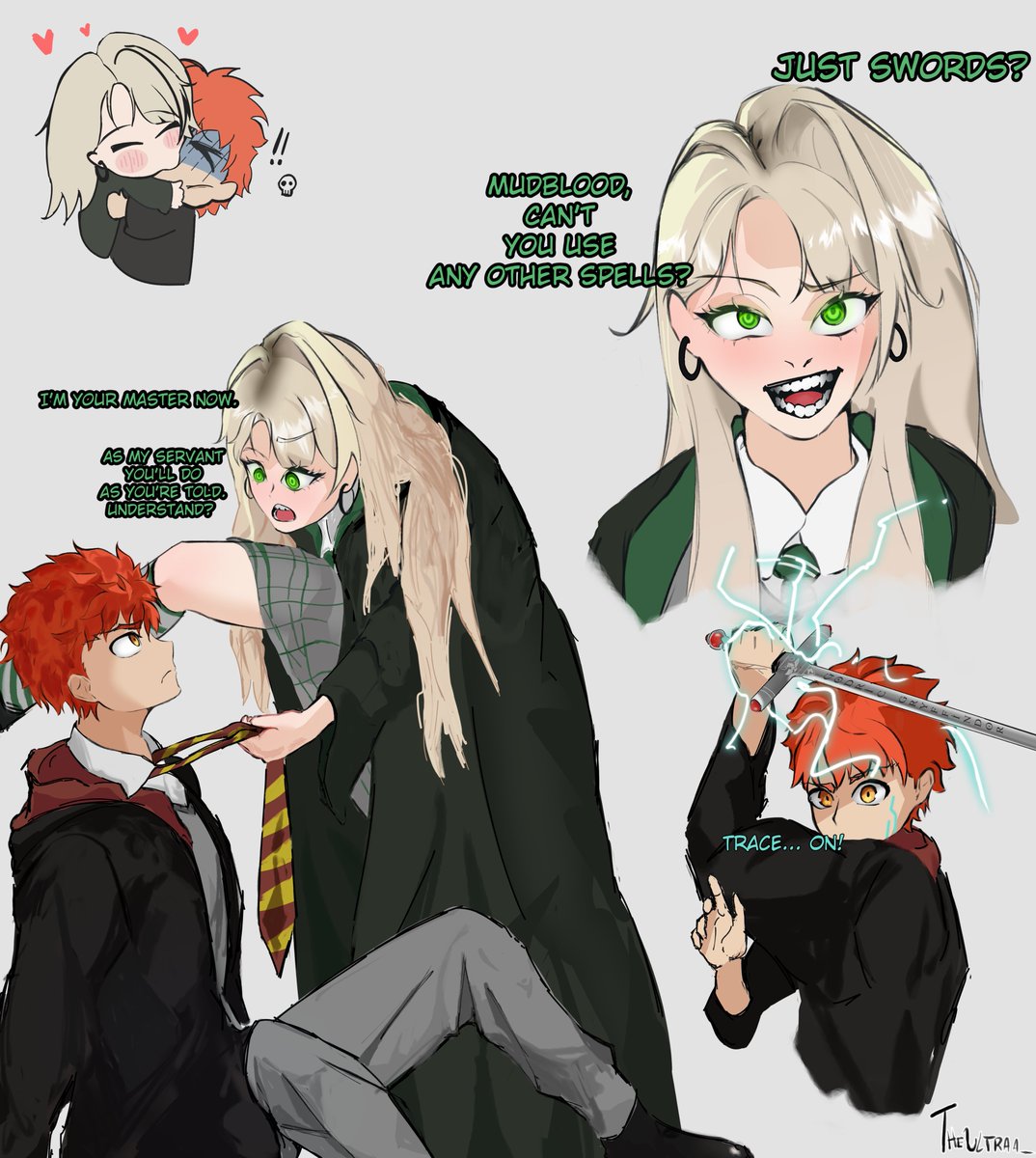 TheUltraAlter's tweet photo. My... unusual contribution to the Malfoid trend is... Shirou Emiya?

#Fate #Malfoid https://t.co/J6H9g0O1OQ