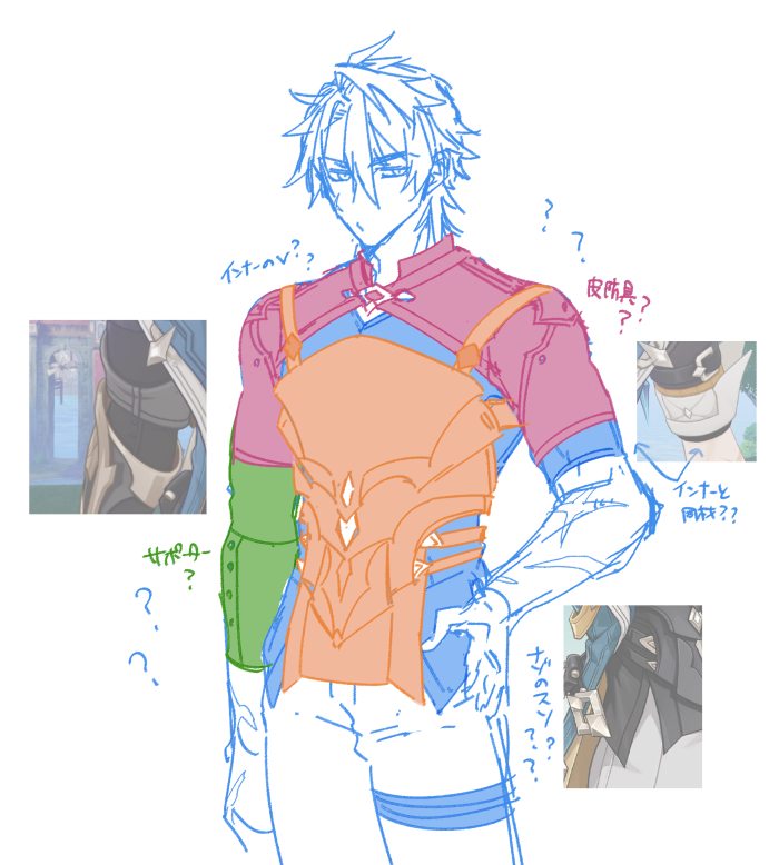 loser_88's tweet photo. ⚔️中身わからなすぎて夕方が消えたrkgk（最鬼門は裾）(と袖の長さ)(でもやっぱり裾) https://t.co/d31ieBXNmf
