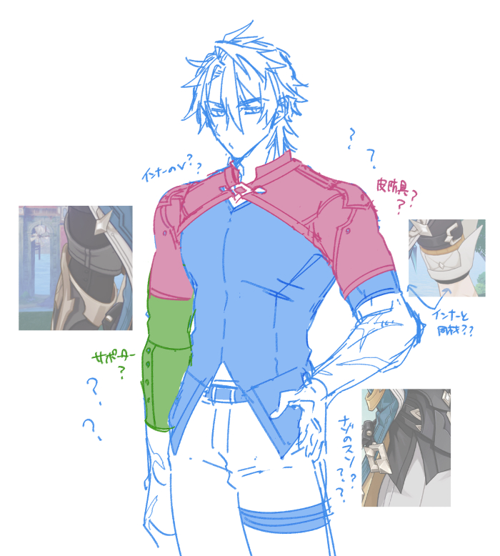 loser_88's tweet photo. ⚔️中身わからなすぎて夕方が消えたrkgk（最鬼門は裾）(と袖の長さ)(でもやっぱり裾) https://t.co/d31ieBXNmf