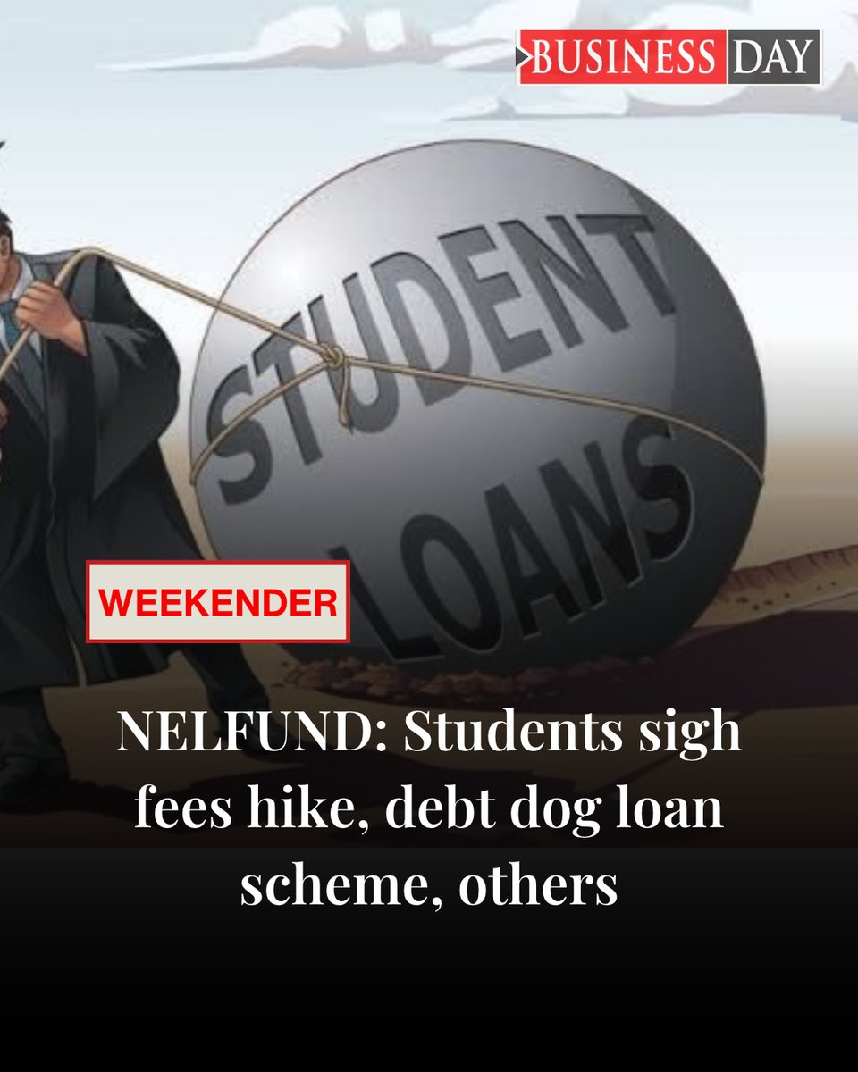 BusinessDayNg's tweet photo. Amidst the excitement over the Nigeria Education Loan Fund (NELFUND), students have raised concerns over the scheme, with complaints about rising tuition fees, fears of mounting debt and disparities in the amounts disbursed overshadowing the gains...

https://t.co/ShtzsglPxS https://t.co/1KDjKVKond