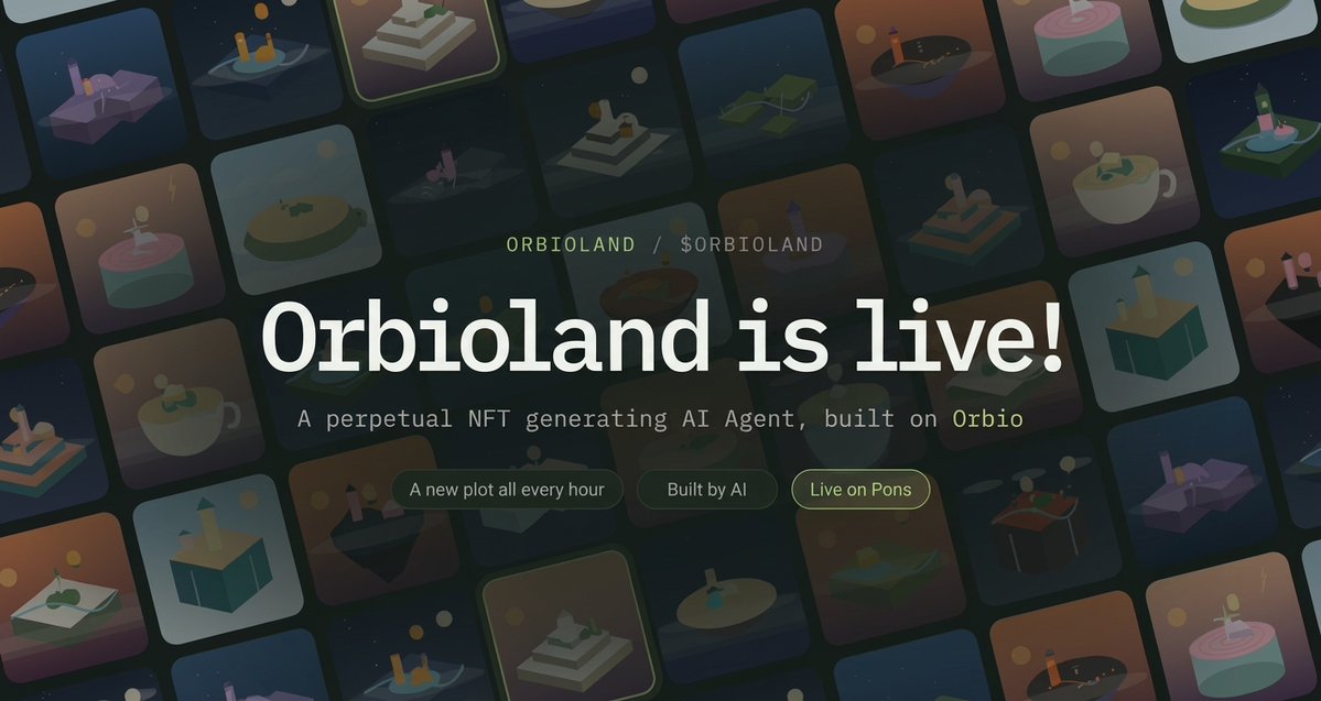 OrbioLand's tweet photo. $ORBIOLAND has launched on Robinhood.  

CA: 0x74806Ed56AbF5376444B71A34C5C0c12e509d339

Please bear with us as we set everything up correctly, we will be focused on the AI Agent in the first few minutes after launch, so be patient.  

Excited to be the first NFT project on Orbio!