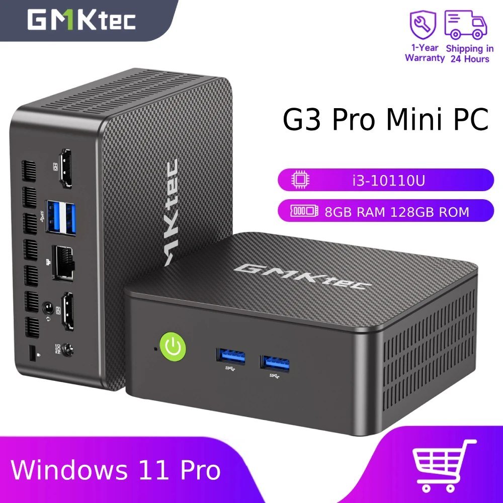 dealsexpres's tweet photo. 🔥 GMKtec G3 Pro Mini PC Intel i3-10110U
💴 24,742円
🔗 https://t.co/ctbdDVjCoI

🎫 クーポン：JPCD13

#ad #AliExpress #アリエク #PR #GMKtec #MiniPC #ミニPC https://t.co/P8GyUlsWeI