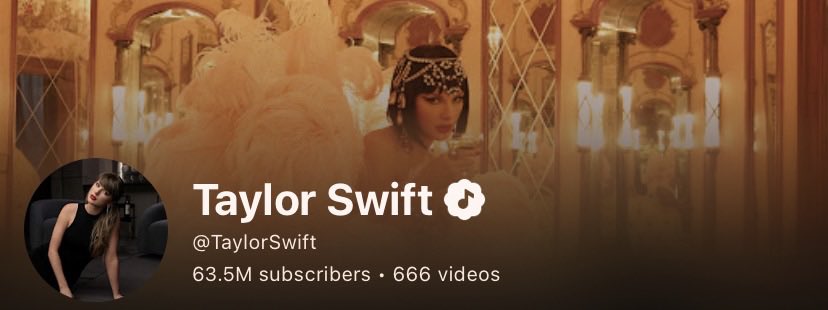 jennieslana's tweet photo. not taylor having 666 videos….#illuminati https://t.co/XGvHwRWAyL