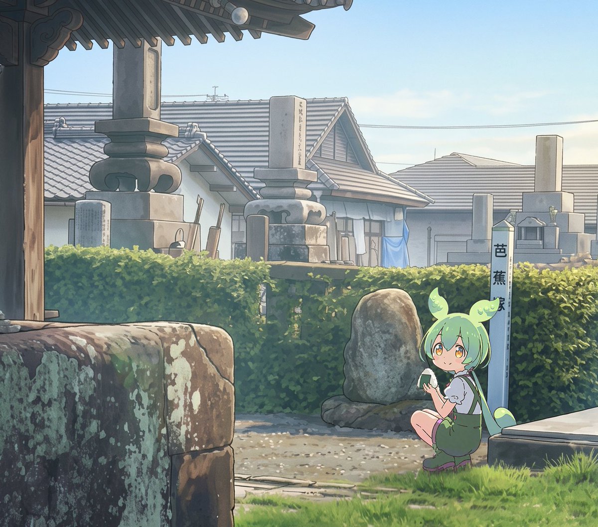 tabizun's tweet photo. （つづきなのだっ）
　さがしものは見つからなかったのだ、ついでに旅の大センパイの足跡をみにきたけど、それも何の足跡かよくわからなかったのだ😆

　さがしていたのは、何年も前におせわになった、このあたりで親子でいとなんでいらした民泊なのだ、検索もでなくなっていたので、もう場所もよくわからないのだ、店じまいされたのかな？なのだ、でもダメもとでふらり旅にきたのだった、のだ。