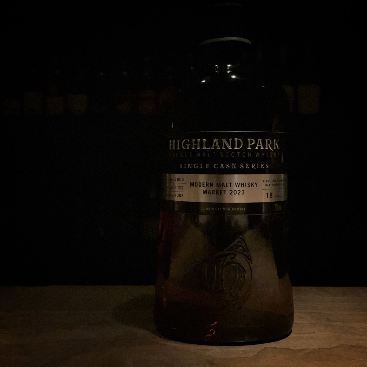 SociusBar's tweet photo. ハイランドパーク2003　18年

1stfillヨーロピアンオークシェリーバット
57％
シングルカスク#4093
for MMWM2023

モダンモルト・ウイスキーマーケット2023を記念してリリースされたハイランドパーク。
ファーストフィルヨーロピアンオークシェリーバットにて熟成。 https://t.co/QohiYKaddU