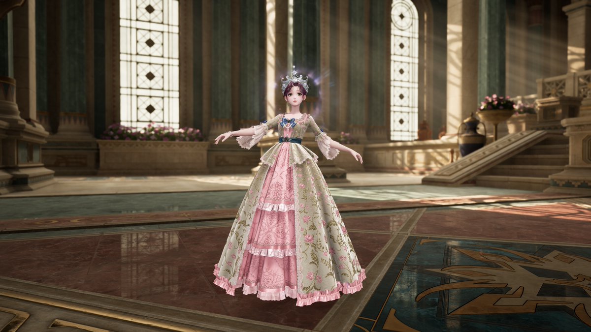 claudia_riegan's tweet photo. day 2 of #nikkitober: royal court!
i went with something inspired by anastasia's royal dress ... a little hard because i didn't have a sash so i opted to make the ribbon on this dress blue to represent the sash! https://t.co/hJxHDtcq3I