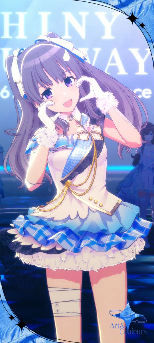 mist_bandage's tweet photo. 色は未来で纏おう
#シャニソンファッションショー 
#アール・エ・クルール部門 https://t.co/tngjvzi1e5