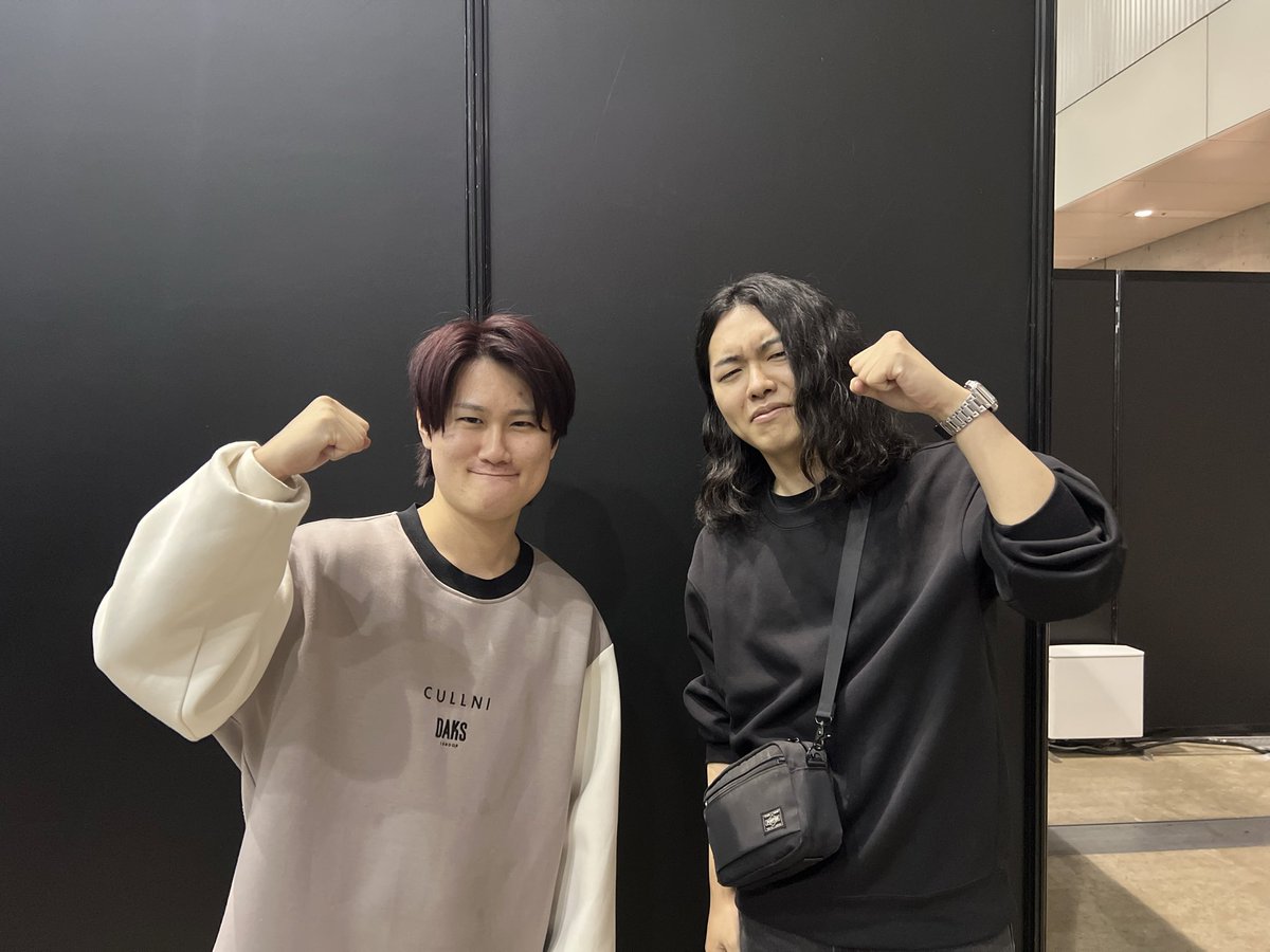 otaku_sv's tweet photo. day2シード、CRのリグゼさんと写真撮らせていただきました
ありがとうございます https://t.co/ixEJXce8rT