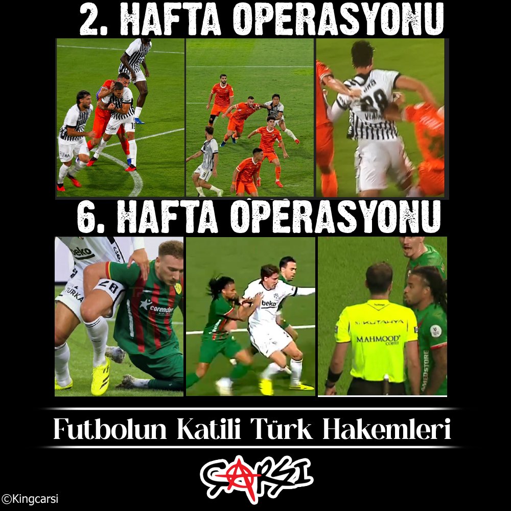 KingcArsi's tweet photo. "Adalet Sahada Başlar, Talimatla Değil!"
Futbolda adaletin yegane koruyucusu olması gereken hakemler, birer yargıç gibi bağımsız ve tarafsız olmak zorundadır. Ancak ne yazık ki, kuralların netliği yerine şahsi veya harici yorumların sahaya yansıması, emeklerin ve puanların kolayca gasp edilmesine yol açmaktadır.

Bir kulübün hakkını, taraftarın emeğini ve sahadaki alın terini korumak lütuf değil, kuralların emrettiği bir yükümlülüktür. Hakemlik müessesesi talimatlara göre değil, futbolun evrensel yönetmeliklerine ve vicdana göre kararlar üretmelidir. Sahada adalet sağlanmadığı müddetçe, bu ligin marka değerinden ve sportif başarıdan bahsetmek imkansızdır.