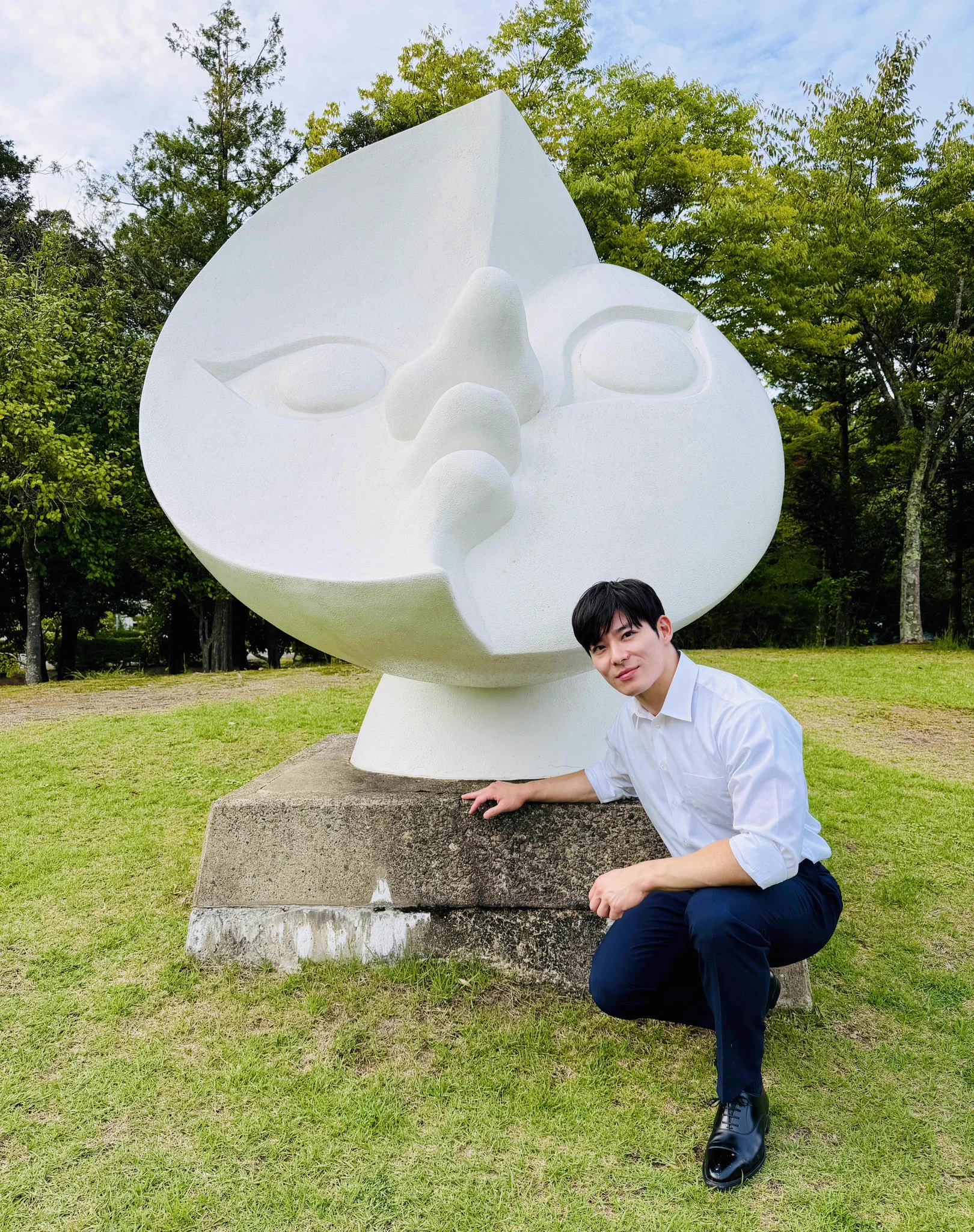岡本太郎「月の顔」 飯島章子🐰🍓✨ on X: 
