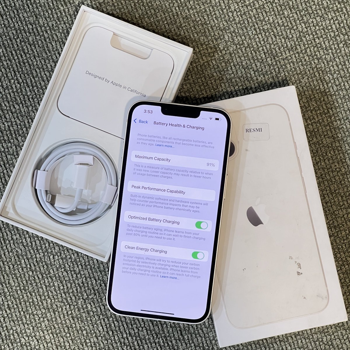 jodhafes's tweet photo. iPhone 13 128GB Starlight
Ex iBox PA/A
BH 91% original
Mulus like new no lecet
Fungsi 100% normal no kendala
Fullset original
Harga 8,500
Lok Jogja / COD menyesuaikan
WA 0822-3336-4898
Atau inbox
#jualiphonejogja #wtsiphone #iphonesecondjogja https://t.co/4sVEP5lm5i