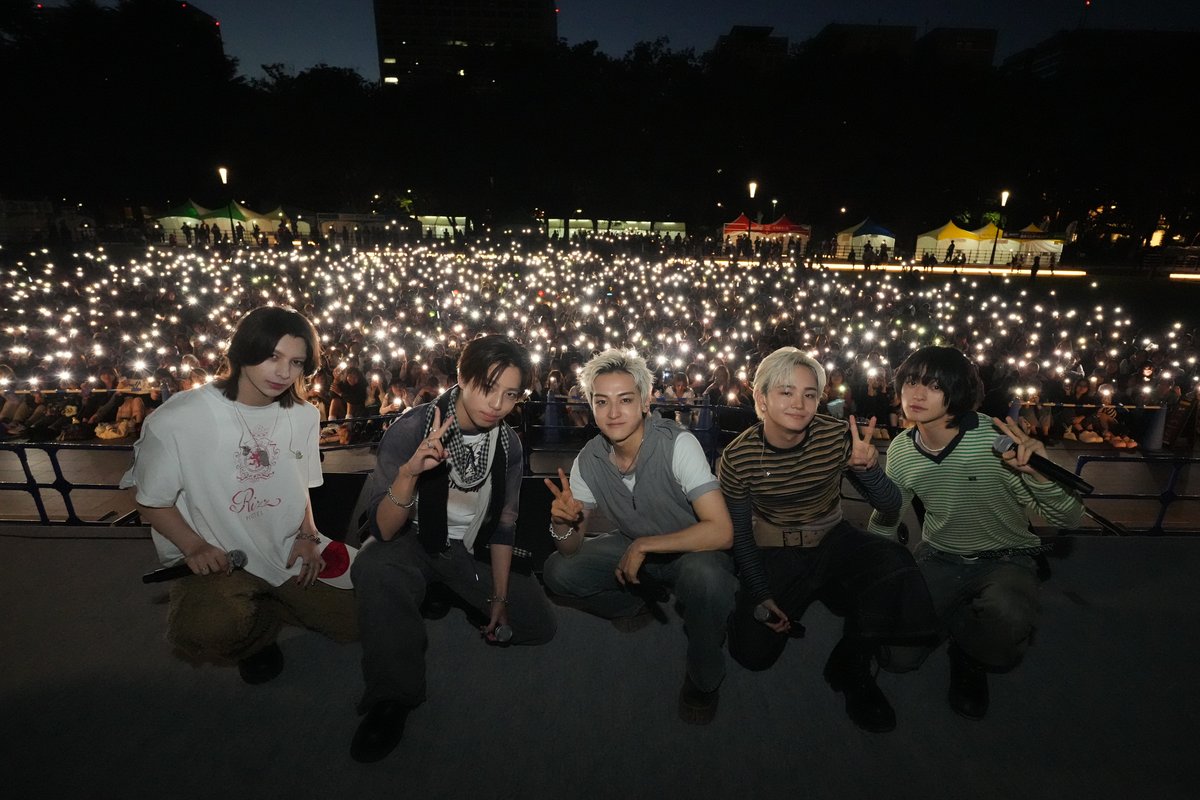 1242_PR's tweet photo. ＼\ラジオパーク/／

「STARGLOWのオールナイトニッポンX(クロス)」公開収録ありがとうございました！
この模様は10/9(金)24時～放送予定です✨

#STARGLOWANNX #ラジオパーク #ニッポン放送 https://t.co/82KPUllQOp