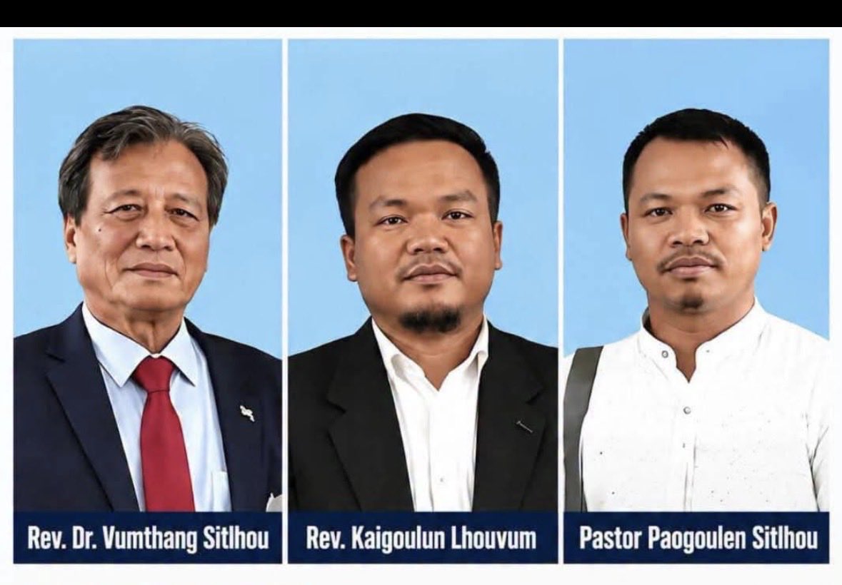 Khararshang's tweet photo. Church leaders belonging to the Thadou Baptist Association (TBA) were ambushed by the KLA KUKI LIBERATION ARMY - LETKHOLUN. 
Former MBC General Secretary Reportedly Killed .
They were ambushed between Kotzim and Kotlen Kuki villages, tiger road, in Kangpokpi district. https://t.co/jJaH6fmJE3