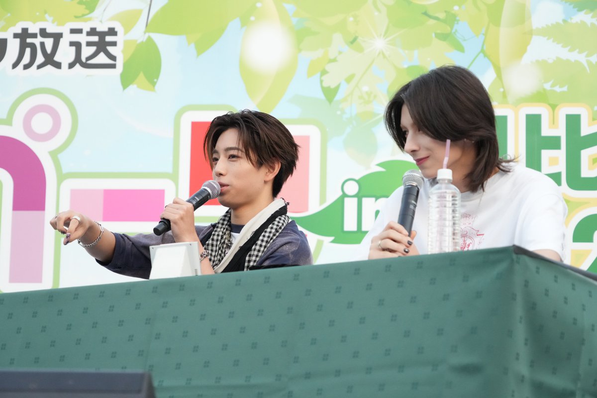 1242_PR's tweet photo. ＼\ラジオパーク/／

「STARGLOWのオールナイトニッポンX(クロス)」公開収録ありがとうございました！
この模様は10/9(金)24時～放送予定です✨

#STARGLOWANNX #ラジオパーク #ニッポン放送 https://t.co/82KPUllQOp