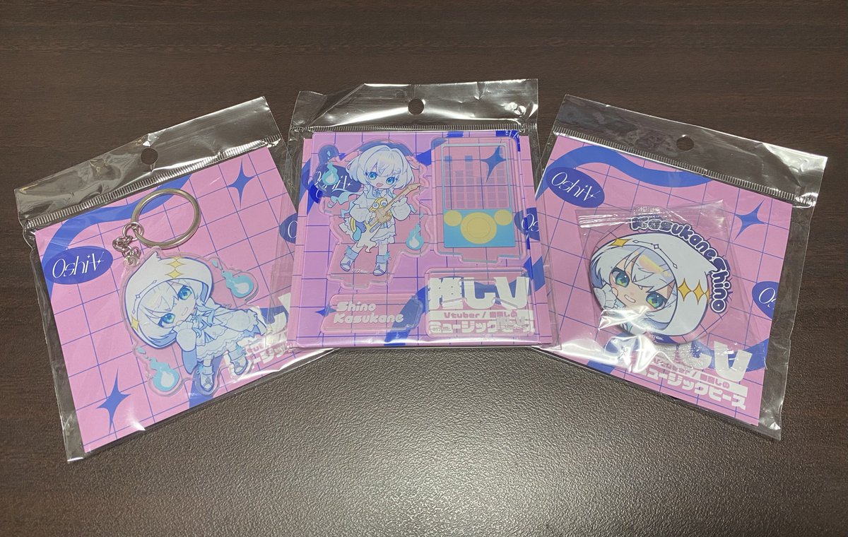 mr_ngn's tweet photo. 推しVグッズを無事ゲットできたよ〜！
柔らかい感じのイラストでとてもかわいい！
#幽音しの https://t.co/LpGAwc42U4