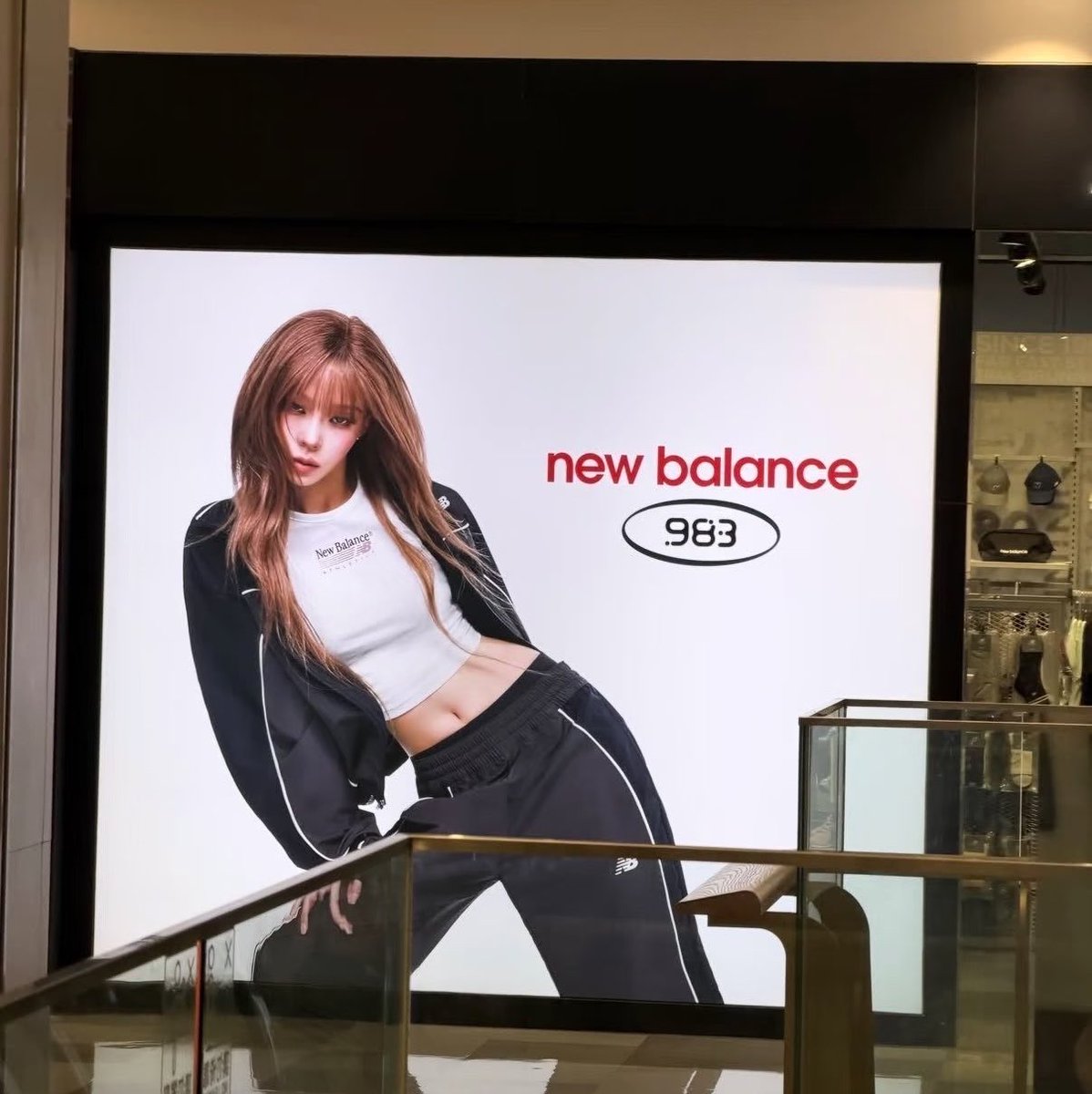 wntercharts's tweet photo. Billboards featuring New Balance Global Brand Ambassador #WINTER have been spotted in Taiwan.

— The images are from an upcoming campaign that has yet to be officially released. https://t.co/EFgpkwGgcY