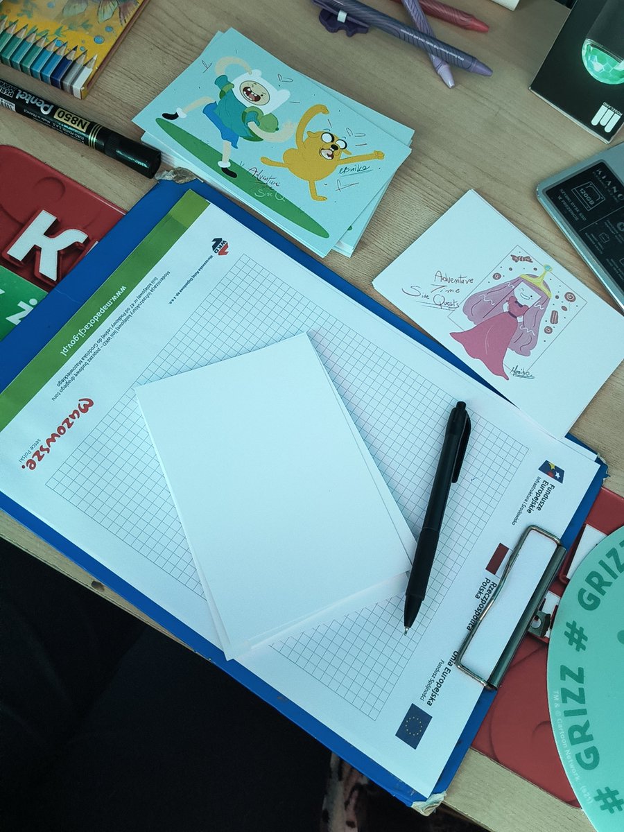 monikaart01's tweet photo. I've started signing postcards for tomorrow's Adventure Time: Side Quests screening party❤️
.
.
.
#AdventureTime #AdventureTimeSideQuest @RegularTweetsUK https://t.co/OWcu868thB