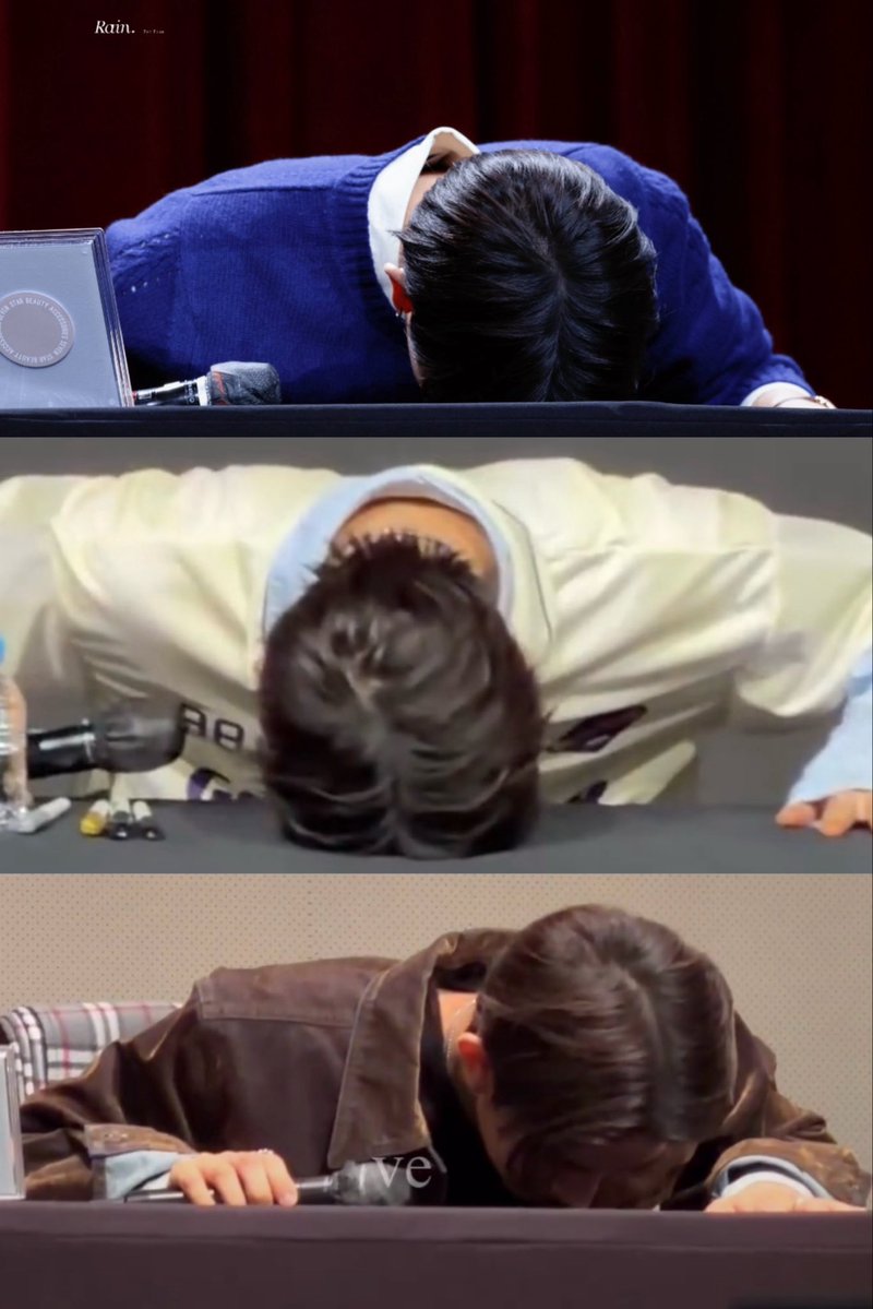 EVAN01ACE's tweet photo. looks like heeseung will do a deep bow at every fansign from now on 😂🫳🏻 https://t.co/jlnCefOKoV