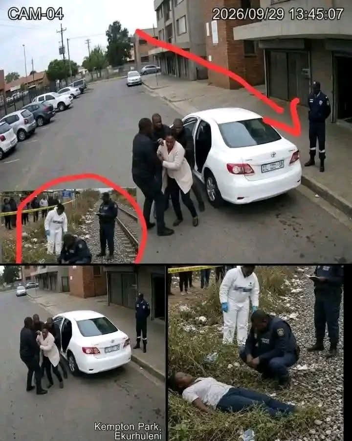 Patriot_S_A's tweet photo. A woman was kidnapped in front of an on-duty security guard, who appeared to stand by as the incident unfolded.

She was reportedly found dead later near a railway line. https://t.co/VbMRmxR68n