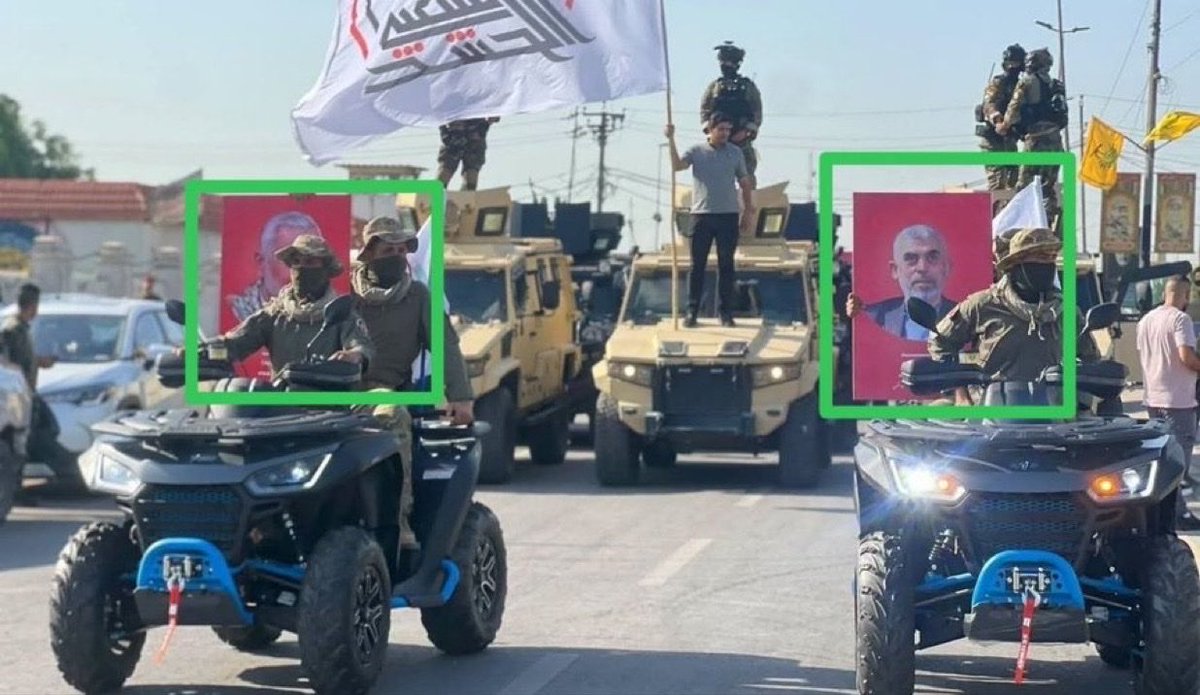 s0y95's tweet photo. أول ما سقط النظام العراقي 🇮🇶 على يد الاحتلال، كان صدام قد بنى حيًا كاملًا اسمه “حي الفلسطينيين” 🇵🇸.

دخلت عليهم الميليشيات الإيرانية 🇮🇷، ولم تُبقِ منهم أحدًا؛ هناك من هرب وسلّم بجلده، أما الغالبية فتمت تصفيتهم بدوافع طائفية.

“بس الحين الحشد رافع صورة السنوار، سقطت  ذنوبه 👍🏼”

حسن نصر الله أجرم بحق الشعبين العراقي والسوري بمليشياته وخبرائه، وقال: “سندخل معركة الإسناد لغزة”، وفجأة صار مقاوم ونسوا جرائمه في حق المسلمين "

شعوب ما تتعلم من الماضي 👌🏼