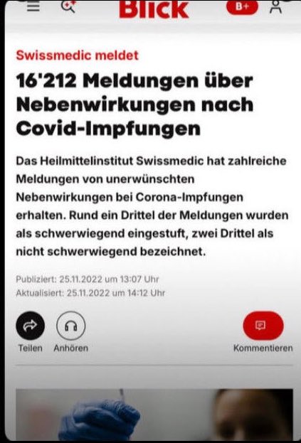 ChantalStadelm1's tweet photo. @AttilaDerKluge @SVPch @svpzh Burkhard wäre besser dann landen noch mehr via #Covidgesetzja auf die Intensivstation
Wann kommt die #Aufarbeitung dieses #Impfdesasters ?!
@RealWsiegrist
@WylerRuke
@Thomas_Binder
@mass_voll
@SHomburg
@SandroSubotic https://t.co/P9gi7UrSh9